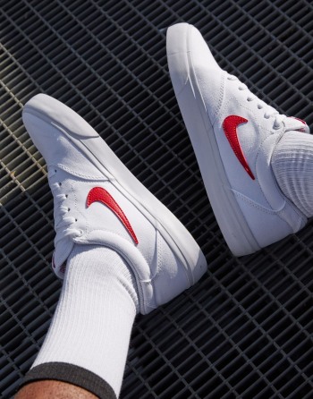 Nike SB Charge Canvas Bijele - Muške Tenisice | 15042PCWQ